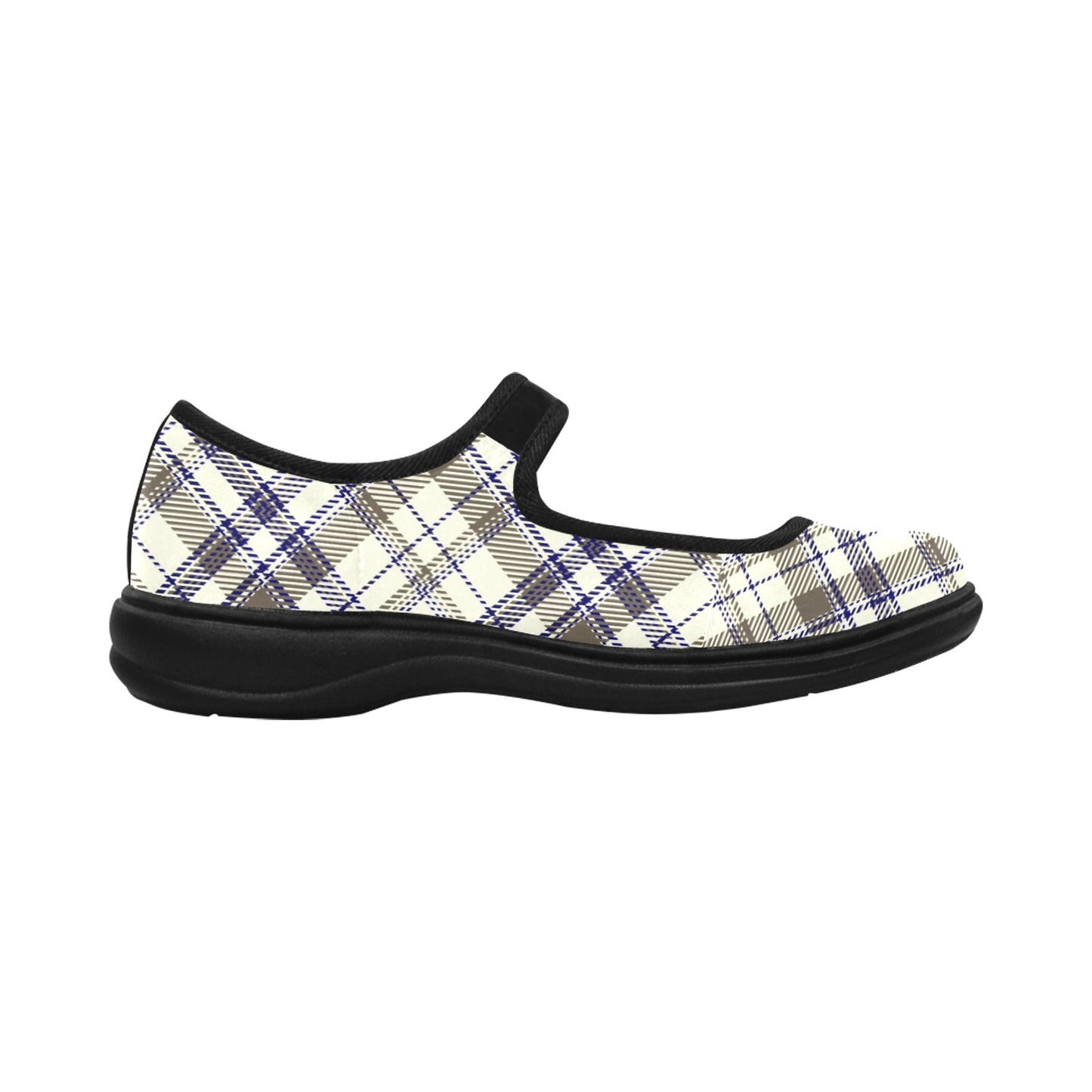 Mila Satin Women's Mary Jane Flat (Model 4808)