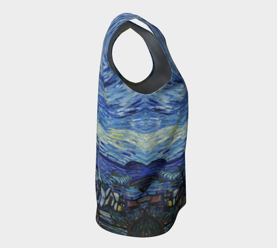 Van Gogh's Starry Night sleeveless top
