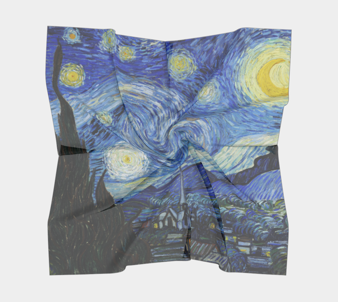 Van Gogh's Starry Night scarf