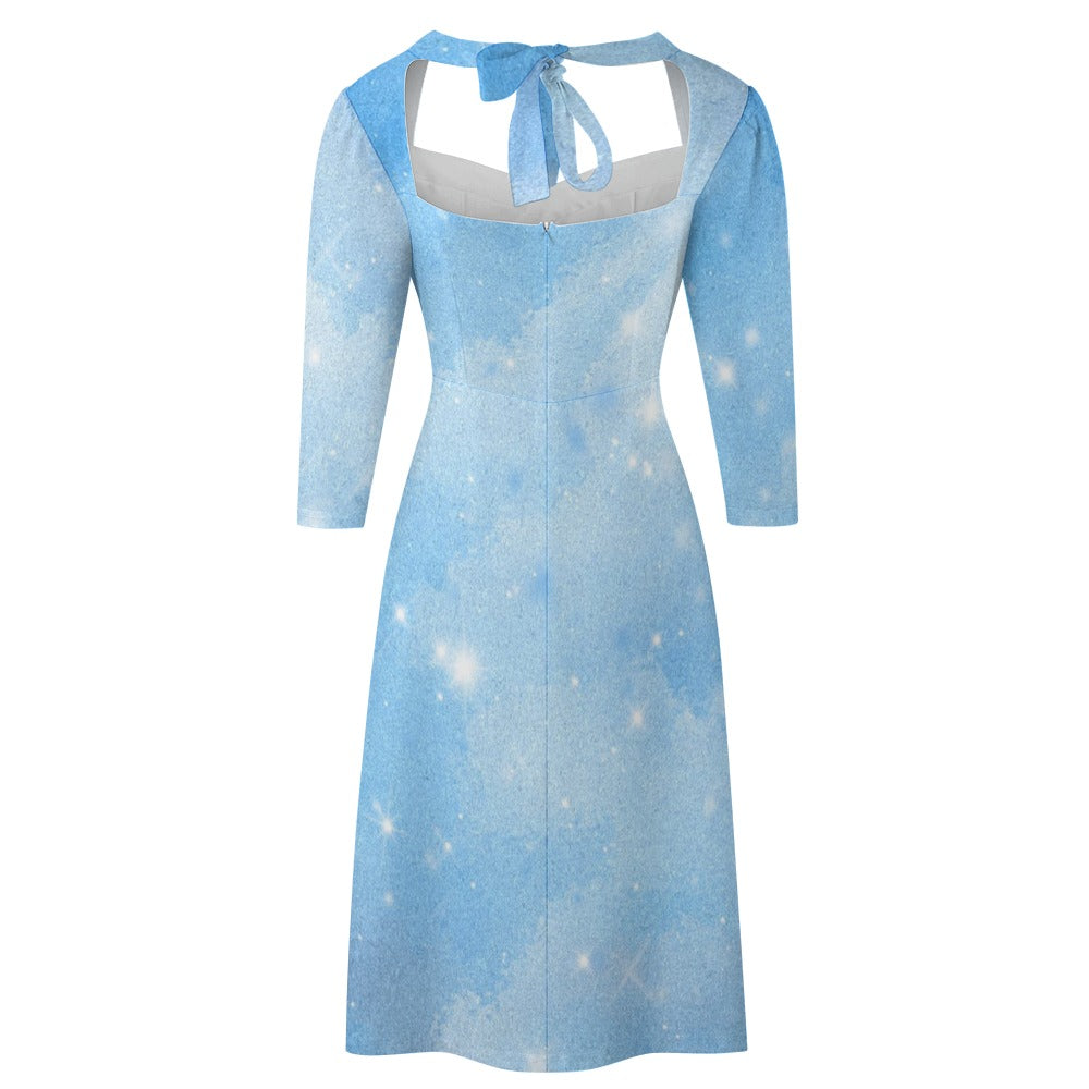 Women's Sweetheart Knot Flare Dress – Design II