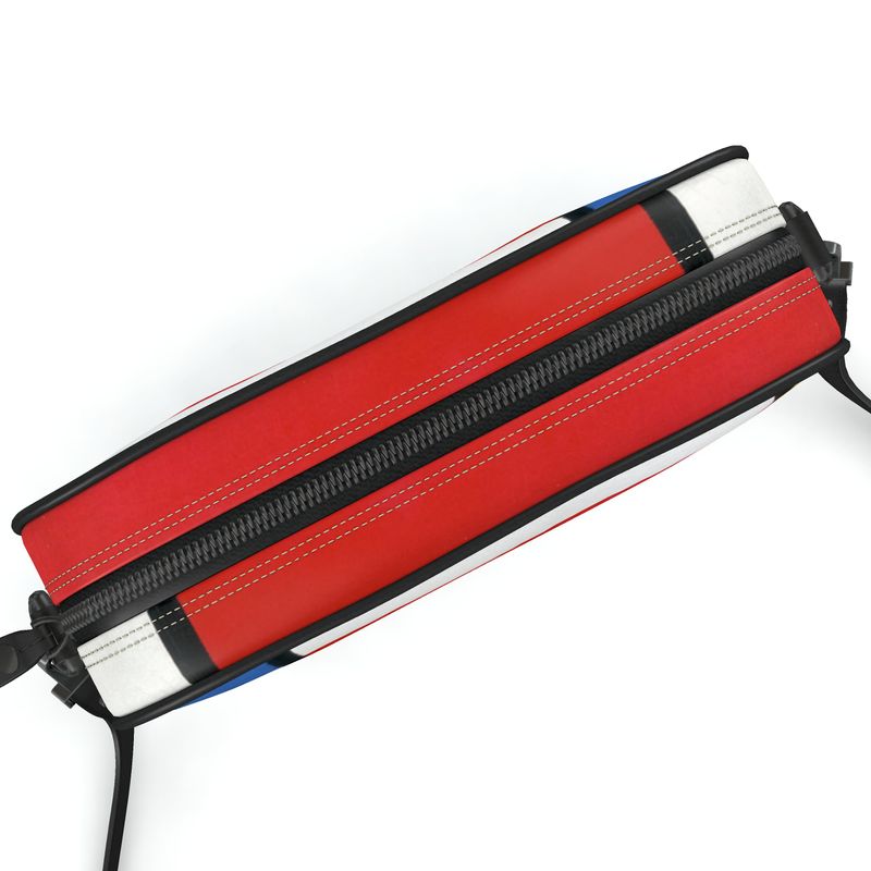 Designer Camera Bag – Abstract Design Inspired by Piet Mondrian (Comp #39)