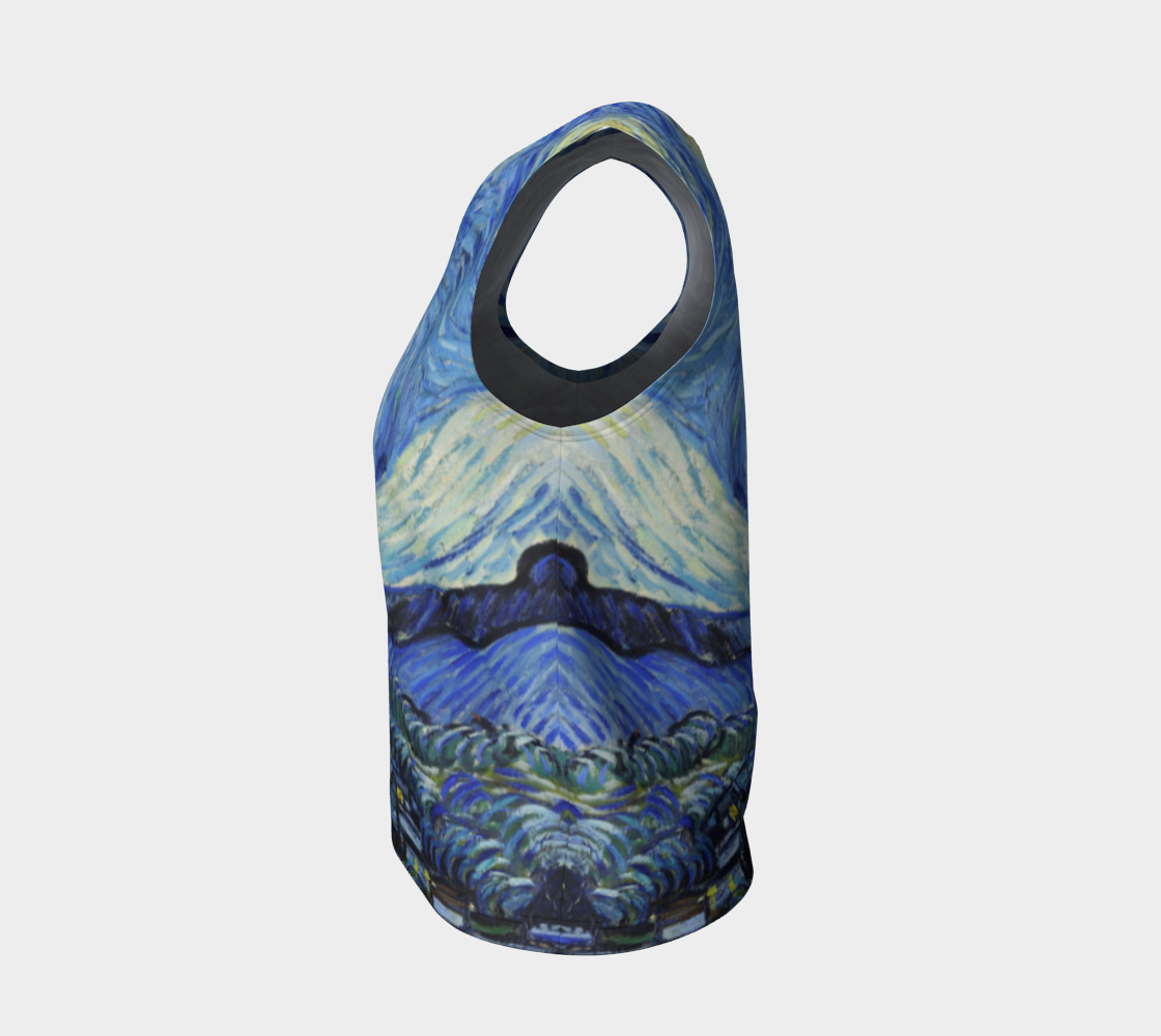 Van Gogh's Starry Night sleeveless top