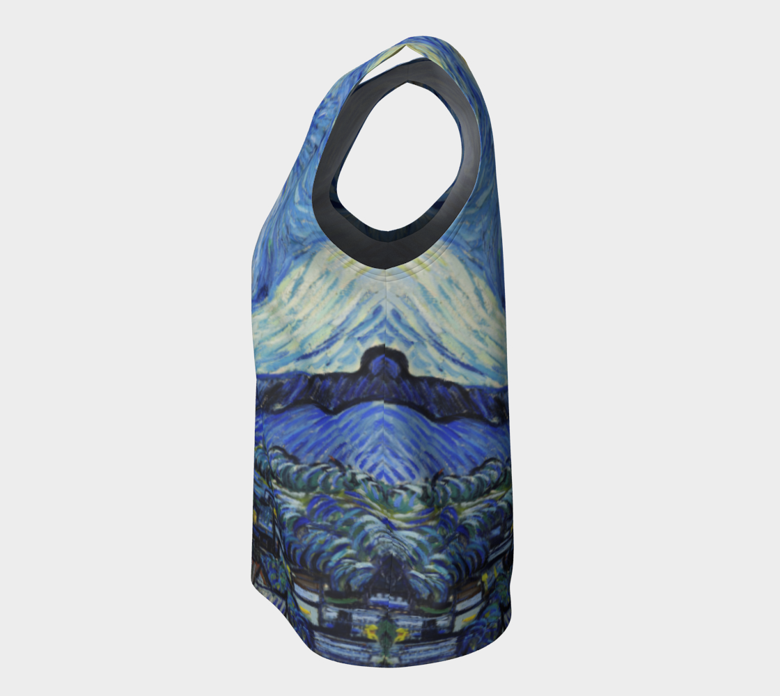 Van Gogh's Starry Night sleeveless top