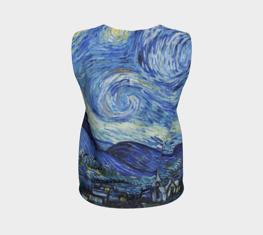 Van Gogh's Starry Night sleeveless top