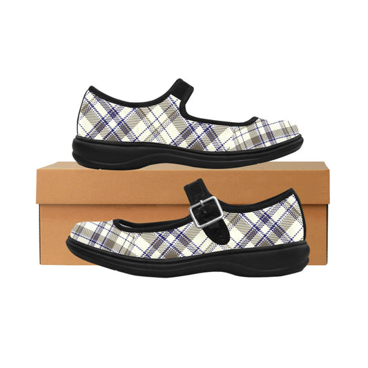 Mila Satin Women's Mary Jane Flat (Model 4808)