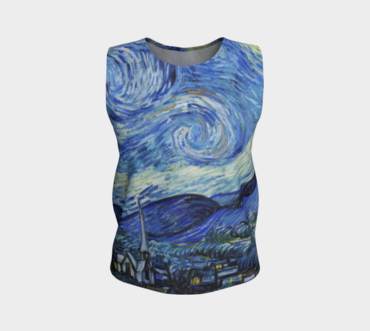 Van Gogh's Starry Night sleeveless top
