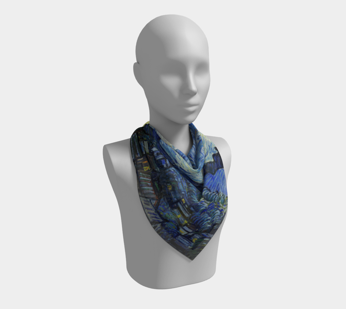 Van Gogh's Starry Night scarf