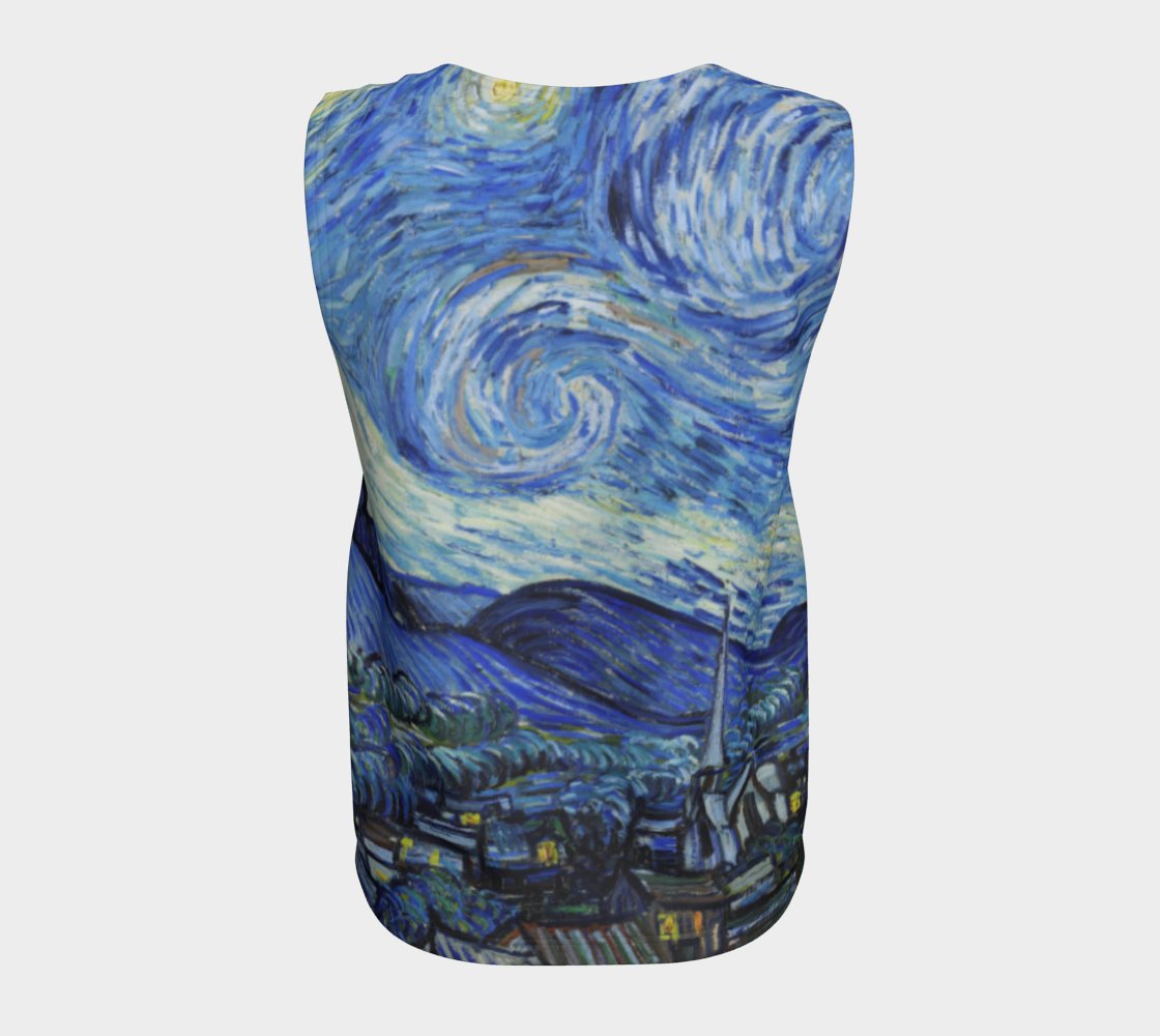 Van Gogh's Starry Night sleeveless top