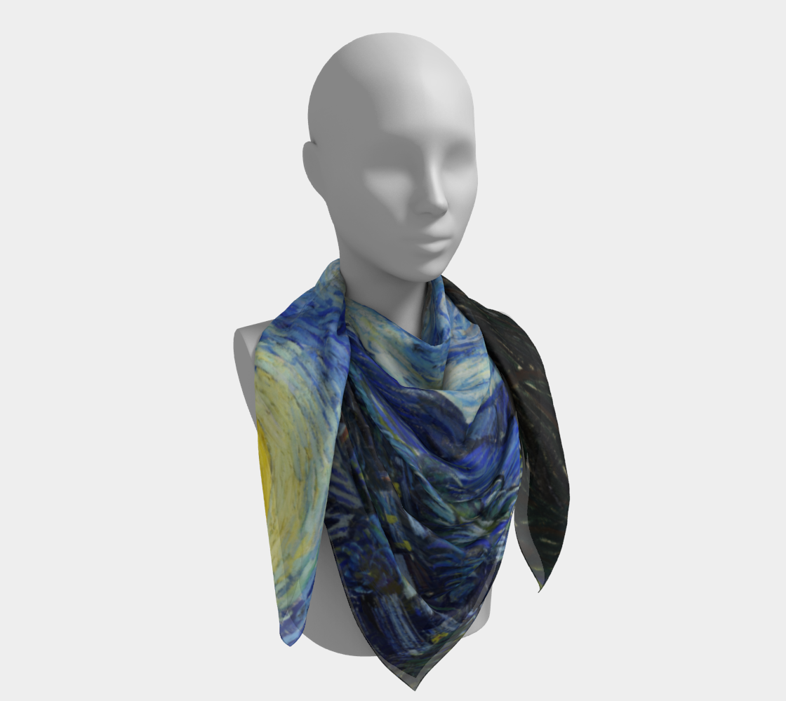 Van Gogh's Starry Night scarf