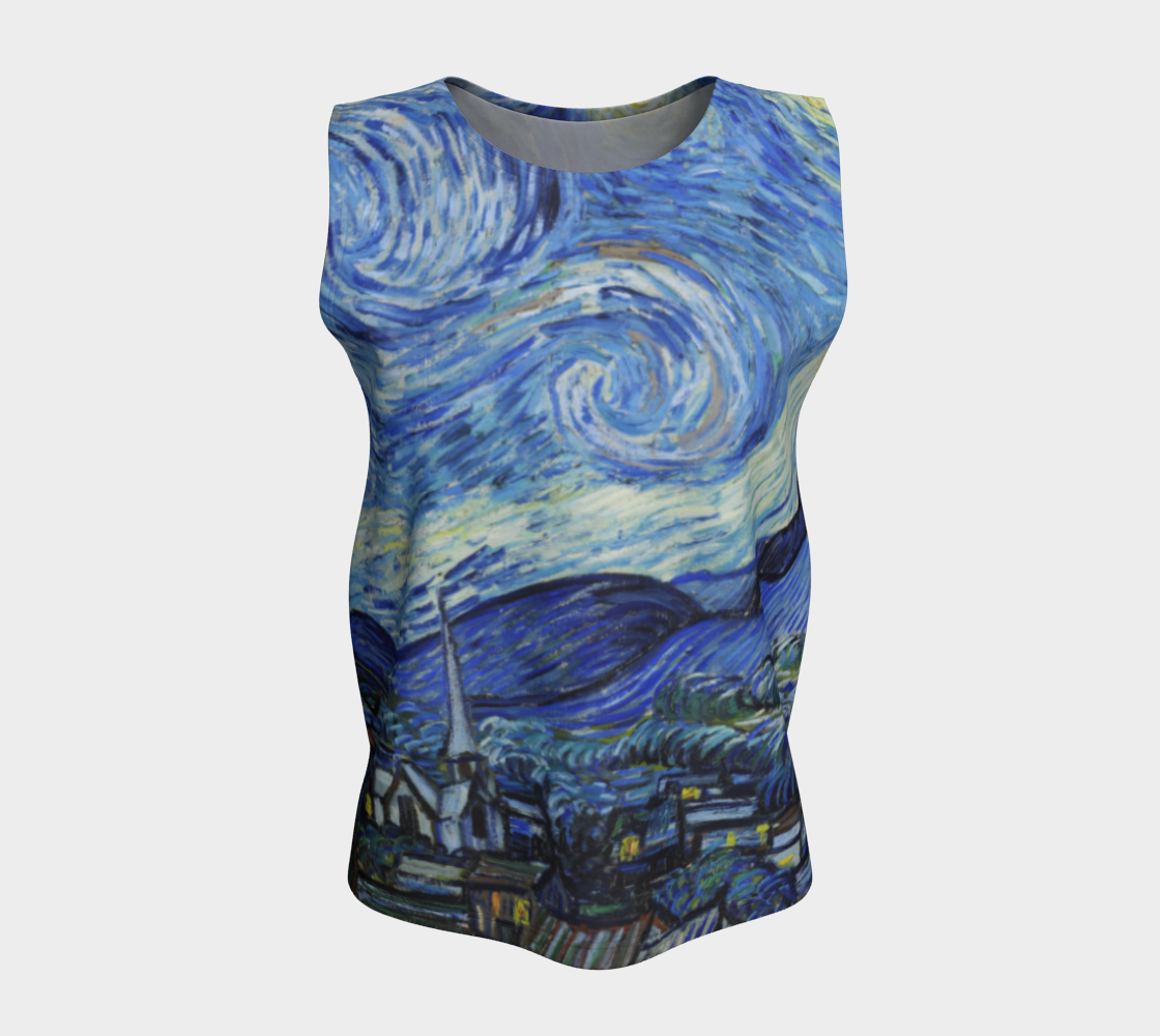 Van Gogh's Starry Night sleeveless top